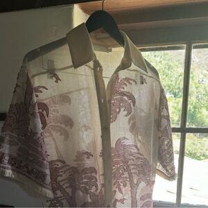 Zimmerman Palm Relaxed Resort Shirt